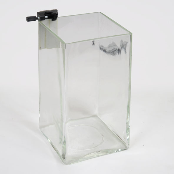 Glasgefäß zur Druckdose